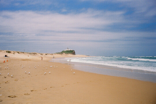 Newcastle coastline, Australia 