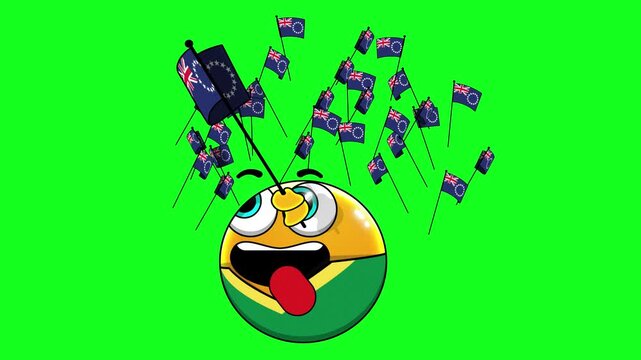 Emoji - Fan Emojis Cook Islands