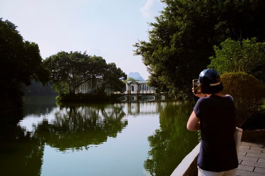 Visit to the Scenic Guilin Water Park in China