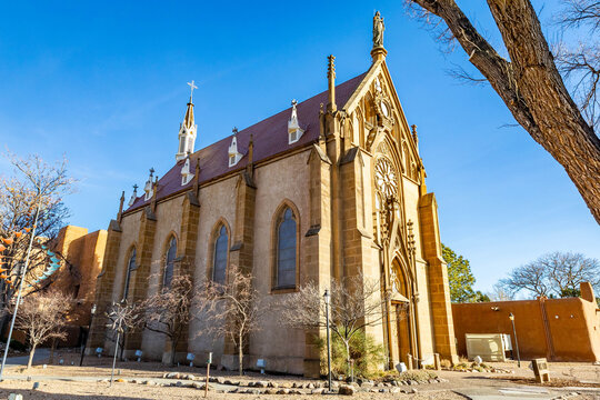 Loretto Chapel Museum in Santa Fe New Mexico