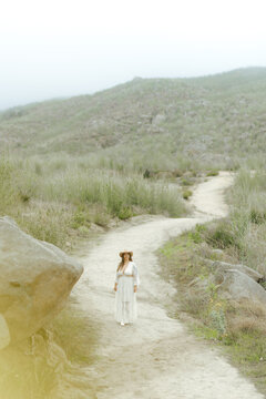 Cowgirl on a Winding Path