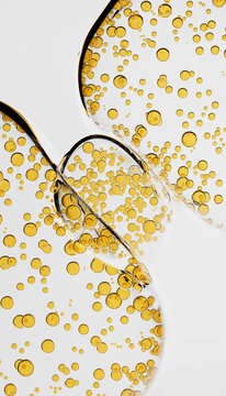 Abstract Macro Liquid Bubbles