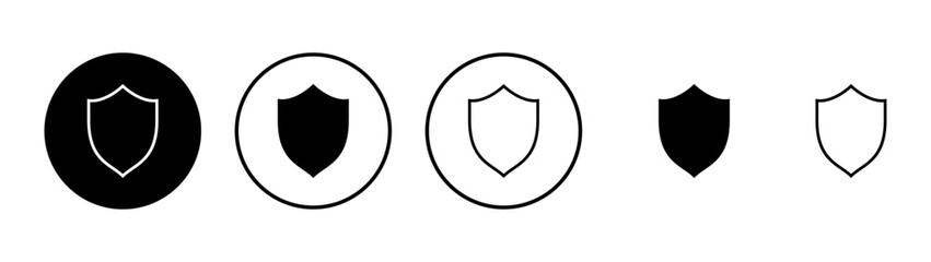 Fototapeta premium Shield icon vector. Protection icon. Security sign and symbol