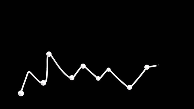 3D Line Arrow | Alpha Channel