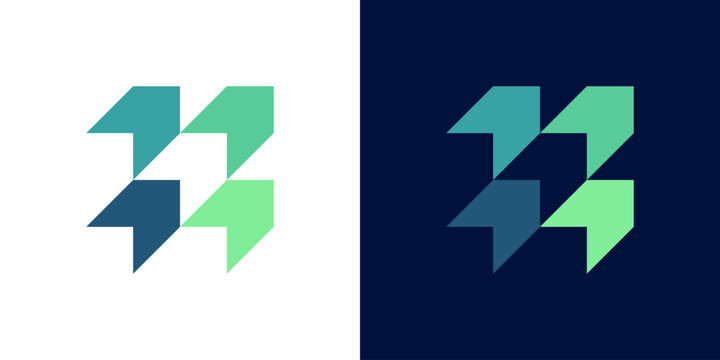 Dual meaning logo combining arrow and growth elements, symbolizing progress, upward momentum, continuous improvement, and a clear direction toward success and expansion.