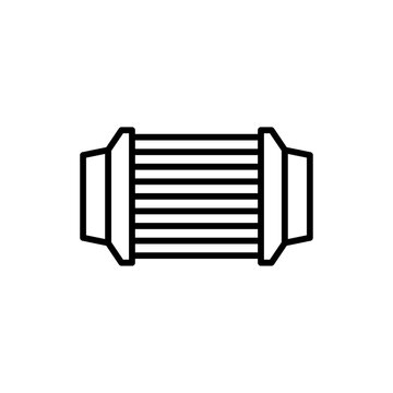 Front Mount Intercooler Cooling System Icon