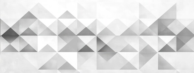 Fototapeta premium grayscale geometric pattern of folded triangular shapes with soft shadows and subtle paper texture, minimalist and calm