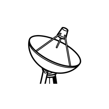 Satellite Dish Antenna Communication Technology.