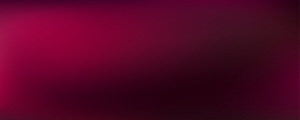 Dark plum noir color gradient background. Abstract cherry gradation wallpaper. Blurred smooth red purple backdrop. Luxury elegant burgundy texture for banner, flyer, presentation. Vector illustration © vika_k