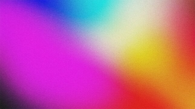 Abstract 4K Digital grainy background with Vibrant gradient noise texture, vintage vibes and lo-fi VHS Glitch Background