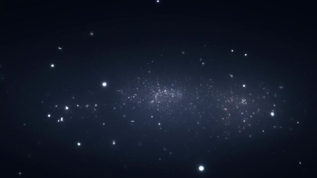 Cosmic Symphony: A mesmerizing display of celestial bodies dancing across the vast expanse of space. the dark backdrop amplifies the brilliance of each shining star and galaxy. 