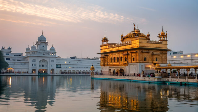 Golden Temple at Sunset, Amritsar