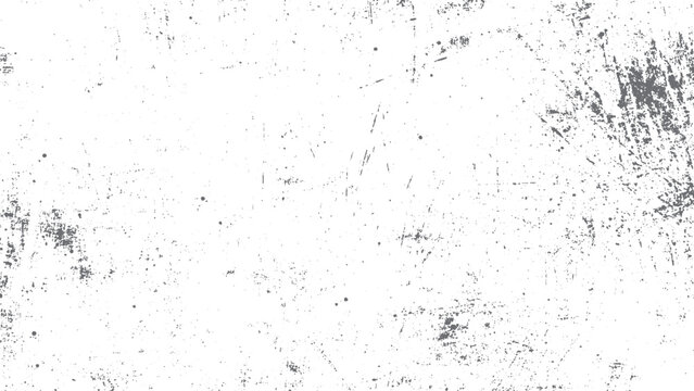 Abstract black and white worn surface pattern with grunge texture of cracks chips and dotted dirty effect