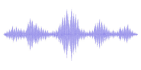 Abstract blue digital music equalizer with a light spectrum waveform design and technology lines for a modern audio frequency vector illustration background © Fahid