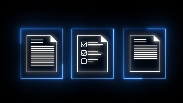 Vector illustration of an open door with a sign and key symbol representing business opportunity and access concept 4k video