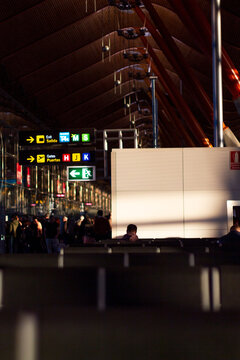 Sala de espera Aeropuerto Barajas