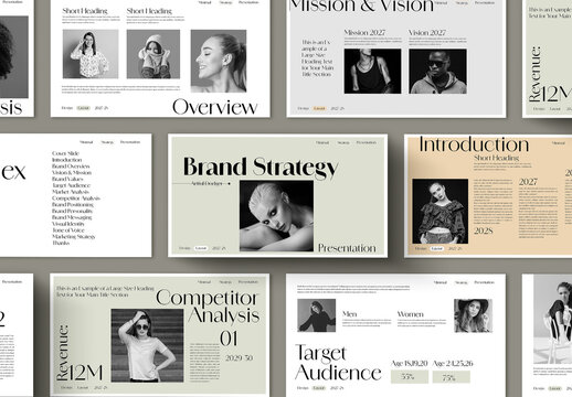 Brand Strategy Presentation Design