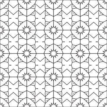 Modern Abstract Tile Pattern