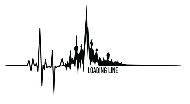 loading line progress bar, loading line, loading bar