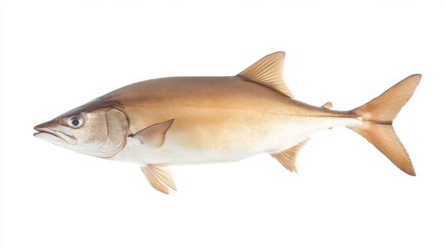 Amberjack Fish Isolated on Transparent Background