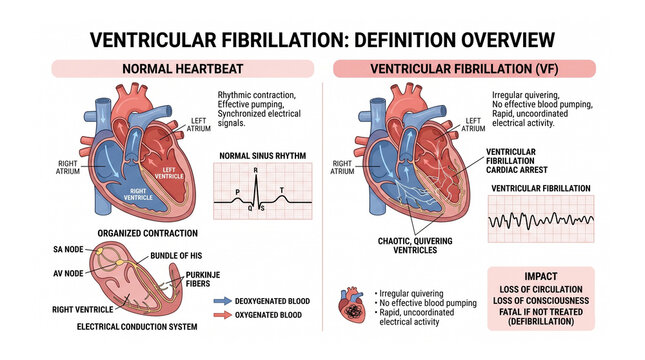Ventricular Fibrillation: Definition Overview 