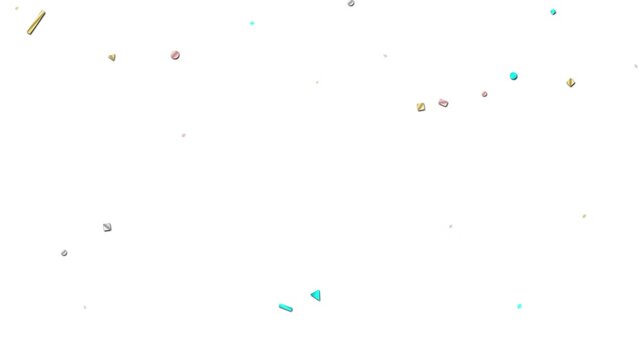 birthday particle animation background overlay texture motion graphic video element design
