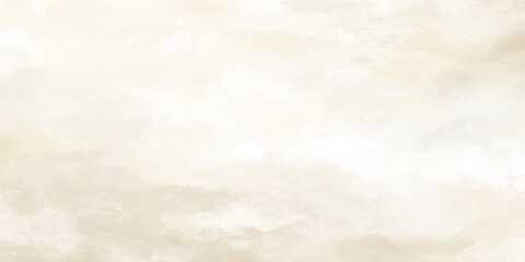 Naklejka premium Soft beige and white watercolor texture background vector illustration