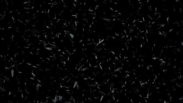 snow flakes falling motion video move. abstract dot motion video move