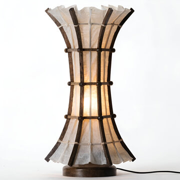 japanese paper lantern andon a traditional japanese paper lantern