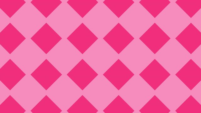 ピンクのタイル風アニメーション背景　動画素材