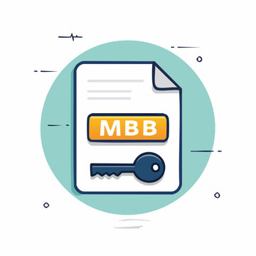 MBB File Icon with Key Symbol
