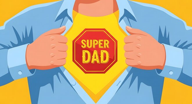 Happy father day celebrating super dads with love and appreciation