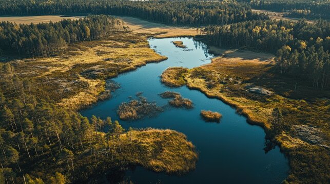Sweden landscape archipelagos and northern wilderness beautiful nature view