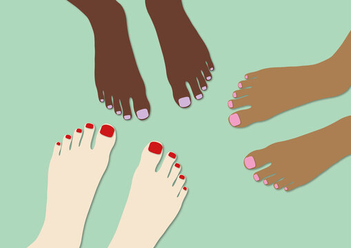 Feet, illustration