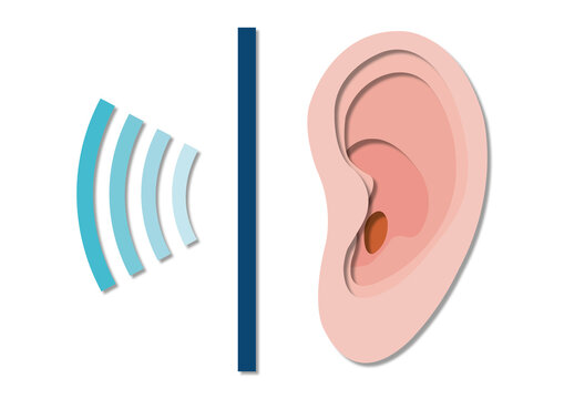 Deafness, conceptual illustration