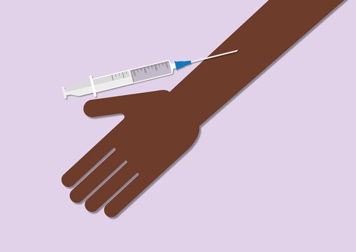 Arterial blood gas test, conceptual illustration