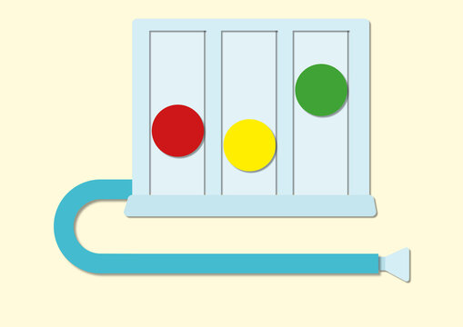Spirometer, illustration