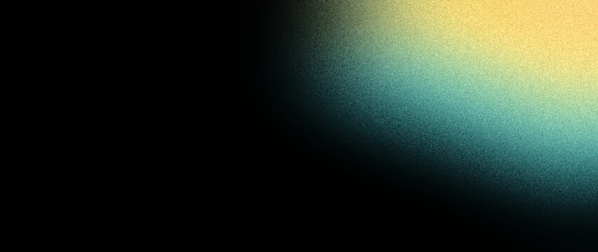 Grainy abstract ultrawide soft gradient background in cyan and green hues with fluid blur, for corporate landing page backdrop and SaaS dashboard header.