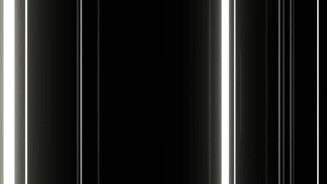 Red and White Motion in the Dark Through Flashing Lines Background VJ Loop in 4K