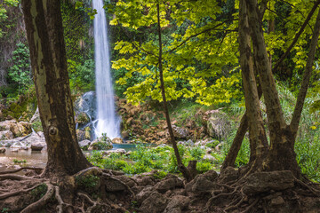 Fototapeta premium View towards Cascada del Salto