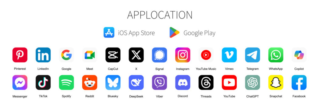 Top apps in the world in 2026. Facebook, Instagram