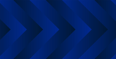 Obraz premium Abstract blue dark navy chevron background pattern with gradient geometric shapes modern corporate business tech backdrop showing direction progress movement elegant style