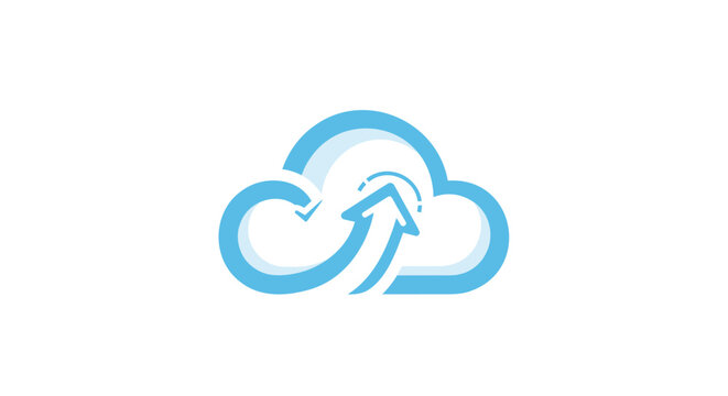 Cloud, Cloud Computing, Cloud Storage, Data Transfer Icon