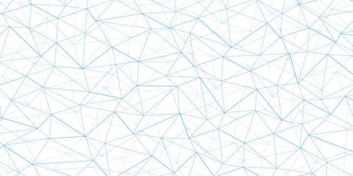 Technology abstract white digital background of connected with blue line .many squares and rectangle shapes .Internet connection network high digital technology with connecting points and dots	
