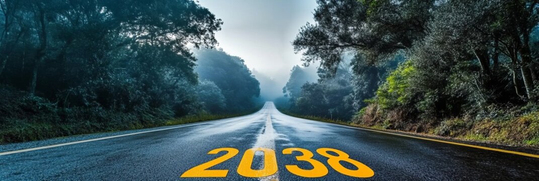 A Long, Winding Road Under a Dark Sky, Foreshadowing Challenges Ahead Towards 2038 and Beyond