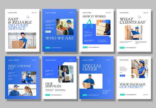 Delivery Social Media Design