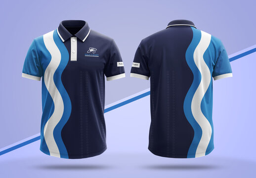 Corporate Uniform Polo T Shirt Template Design