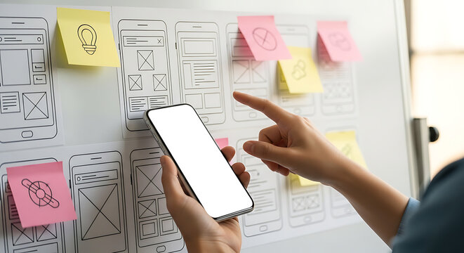 UX Design Process - Prototyping and Wireframing for Mobile App Development