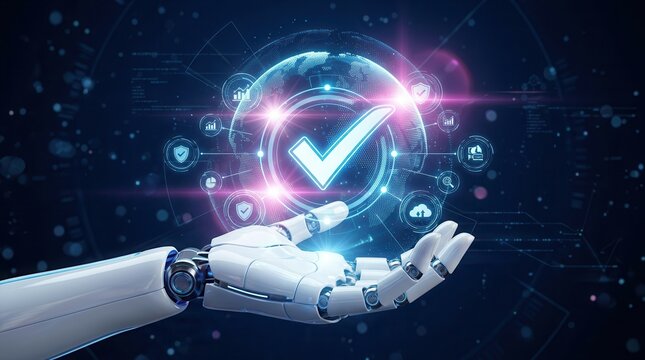 AI powers quality assurance through intelligent control systems and compliance monitoring.