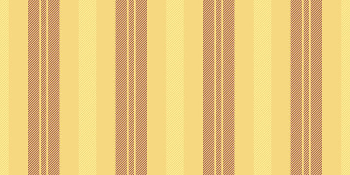 Uatin vertical background lines, cut out vector stripe fabric. Aulti texture pattern textile seamless in amber and red colors.